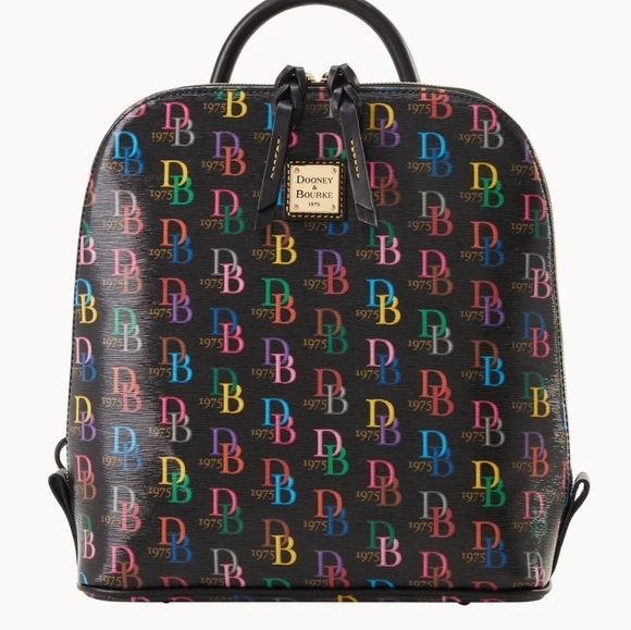 🌈🔹️ DOONEY & BOURKE🔹️ LEATHER SMALL POD BACKPACK SHOULDER BAG ✨️ - Picture 1 of 5